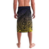 Personalised Tokelau Lavalava National Badge Waves Style