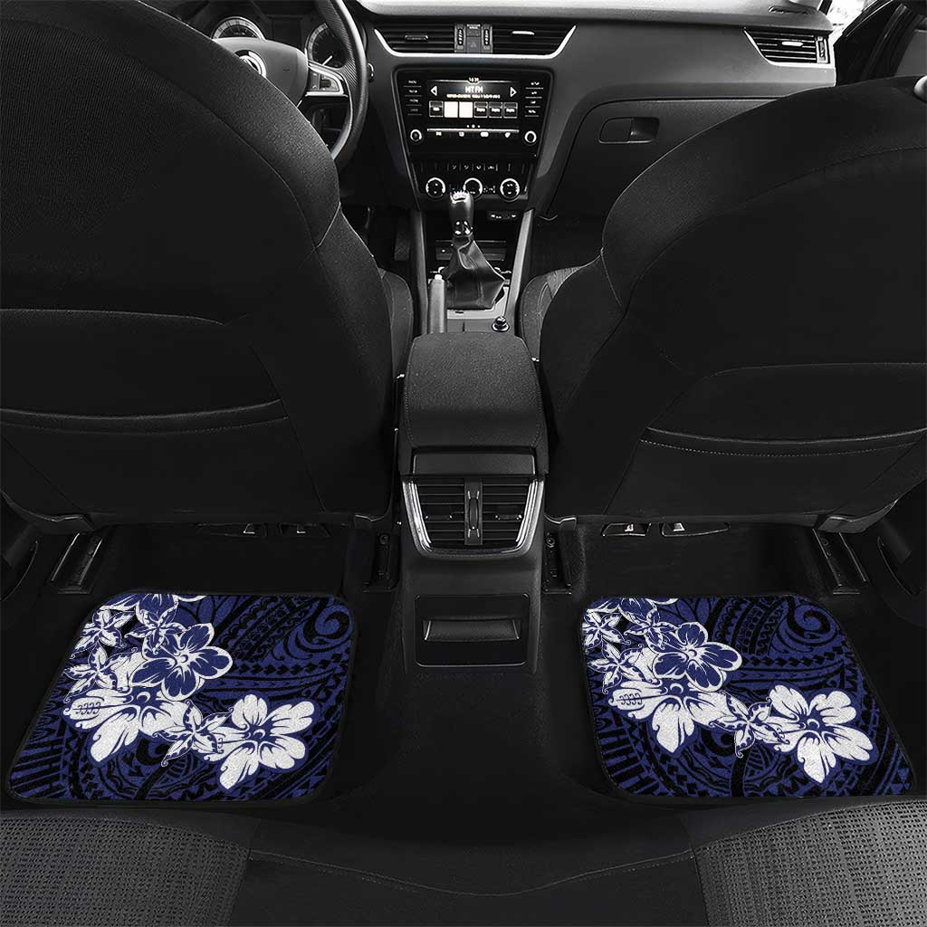 Pitcairn Islands Car Mats Coat Of Arms Waves Style