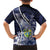 Personalised Pitcairn Islands Kid Hawaiian Shirt Coat Of Arms Waves Style
