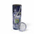 Personalised Pitcairn Islands Skinny Tumbler Coat Of Arms Waves Style