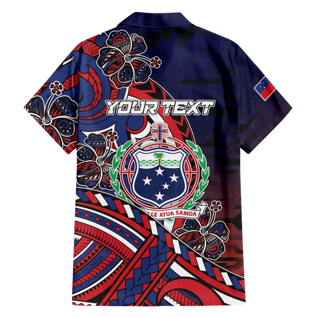 Personalised Samoa Wrestling Hawaiian Shirt Polynesian Warrior Funny Style - Polynesian Pride