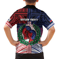 Personalised Samoa Boxing Kid Hawaiian Shirt Samoan Boxer Funny Style DT05 - Polynesian Pride