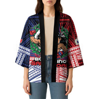 Personalised Samoa Boxing Kimono Samoan Boxer Funny Style - Polynesian Pride