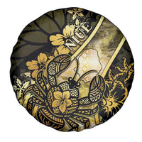Niue Spare Tire Cover Niuean Crab Waves Style DT05 - Polynesian Pride