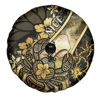 Niue Spare Tire Cover Niuean Crab Waves Style DT05 - Polynesian Pride