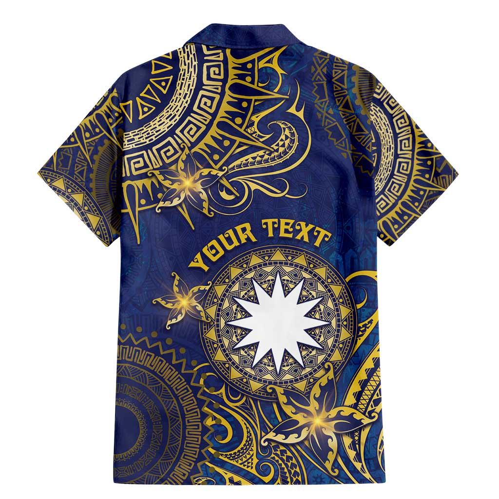 Personalised Nauru Family Matching Mermaid Dress and Hawaiian Shirt Hibiscus Polynesian Tribal Pattern DT05 - Polynesian Pride