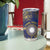 Personalised Nauru Tumbler Cup Hibiscus Polynesian Tribal Pattern