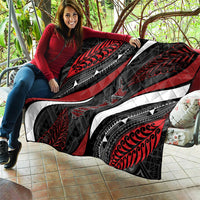 Aotearoa New Zealand Native Birds Map Quilt Silver Fern Tribal Pattern DT05 - Polynesian Pride