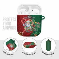Hawaii Christmas AirPods Case Mele Kalikimaka Funny Hawaiian Santa DT05 - Polynesian Pride