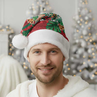 Hawaii Christmas Santa Hat Mele Kalikimaka Funny Hawaiian Santa - Polynesian Pride