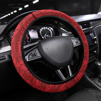 Hawaii Christmas Steering Wheel Cover Mele Kalikimaka Funny Hawaiian Santa DT05 Universal Fit Green - Polynesian Pride
