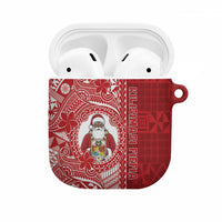 Tonga Christmas AirPods Case Kilisimasi Fiefia DT05 Red - Polynesian Pride