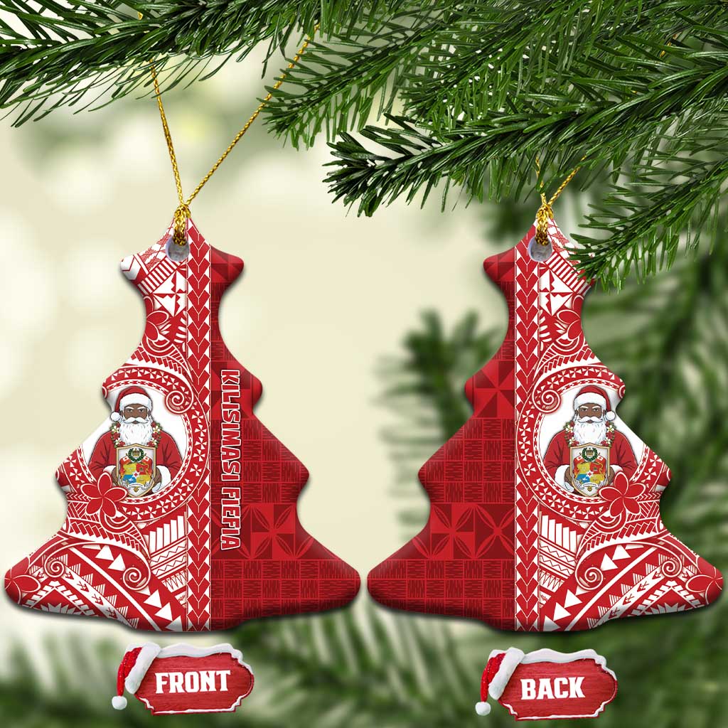 Tonga Christmas Ceramic Ornament Kilisimasi Fiefia - Polynesian Pride