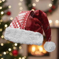 Tonga Christmas Santa Hat Kilisimasi Fiefia DT05 With Fur Red - Polynesian Pride