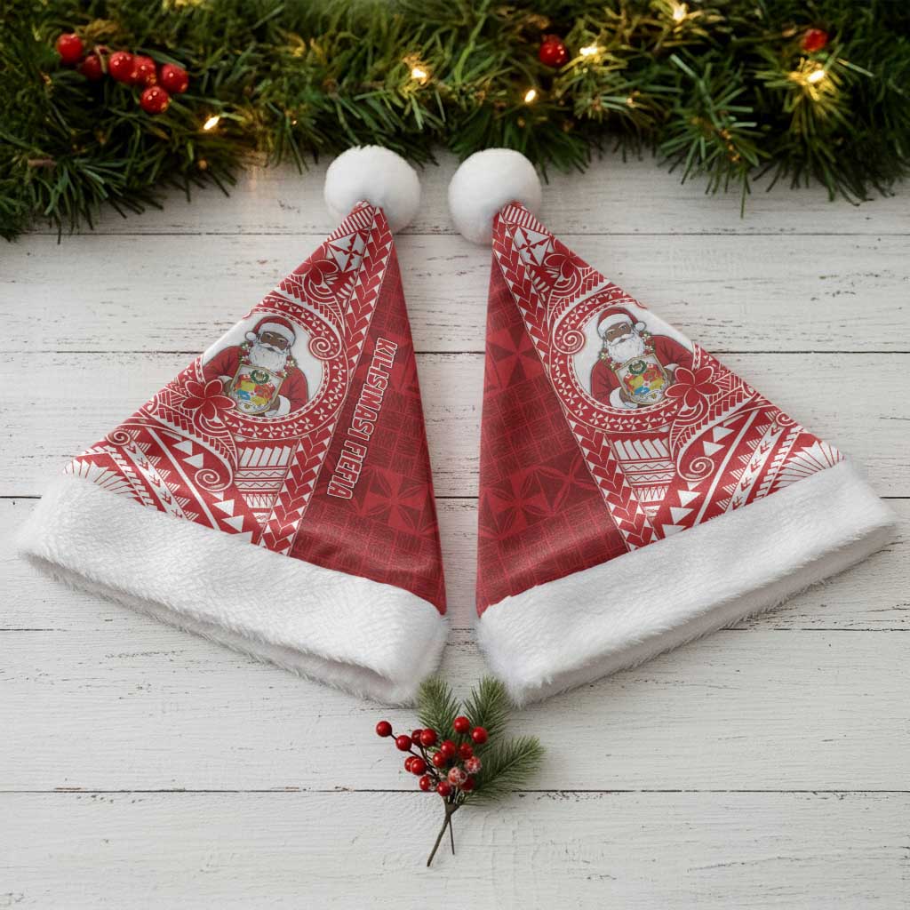 Tonga Christmas Santa Hat Kilisimasi Fiefia DT05 - Polynesian Pride