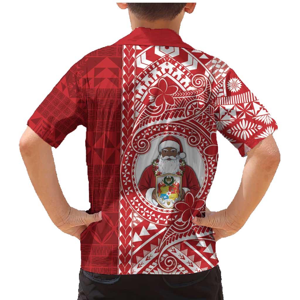 Tonga Christmas Family Matching Mermaid Dress and Hawaiian Shirt Kilisimasi Fiefia DT05 - Polynesian Pride