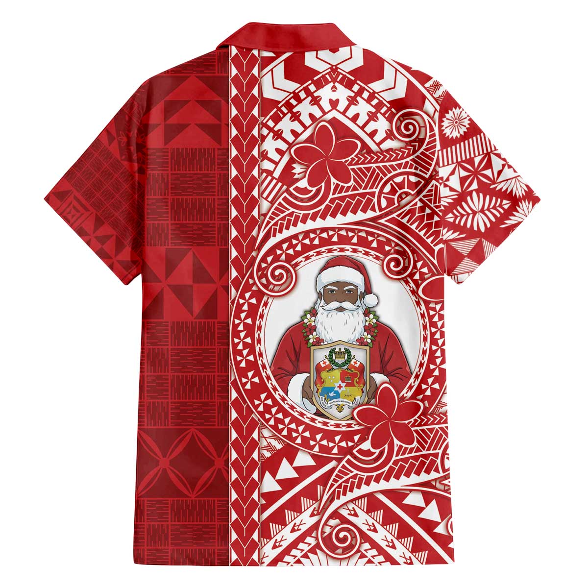 Tonga Christmas Family Matching Off The Shoulder Long Sleeve Dress and Hawaiian Shirt Kilisimasi Fiefia DT05 - Polynesian Pride