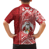 Tonga Christmas Family Matching Short Sleeve Bodycon Dress and Hawaiian Shirt Kilisimasi Fiefia DT05 - Polynesian Pride