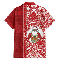 Tonga Christmas Family Matching Short Sleeve Bodycon Dress and Hawaiian Shirt Kilisimasi Fiefia DT05 - Polynesian Pride