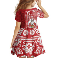 Tonga Christmas Family Matching Summer Maxi Dress and Hawaiian Shirt Kilisimasi Fiefia DT05 - Polynesian Pride