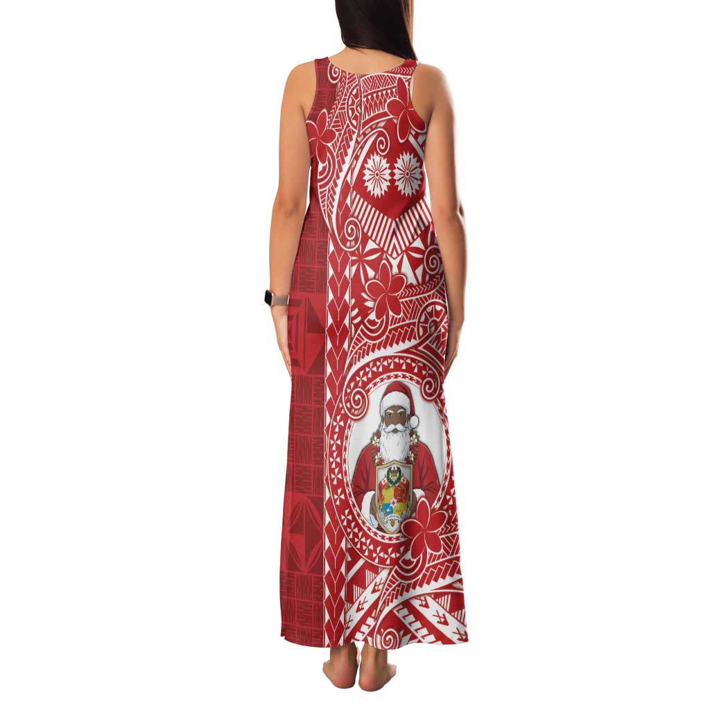 Tonga Christmas Family Matching Tank Maxi Dress and Hawaiian Shirt Kilisimasi Fiefia DT05 - Polynesian Pride