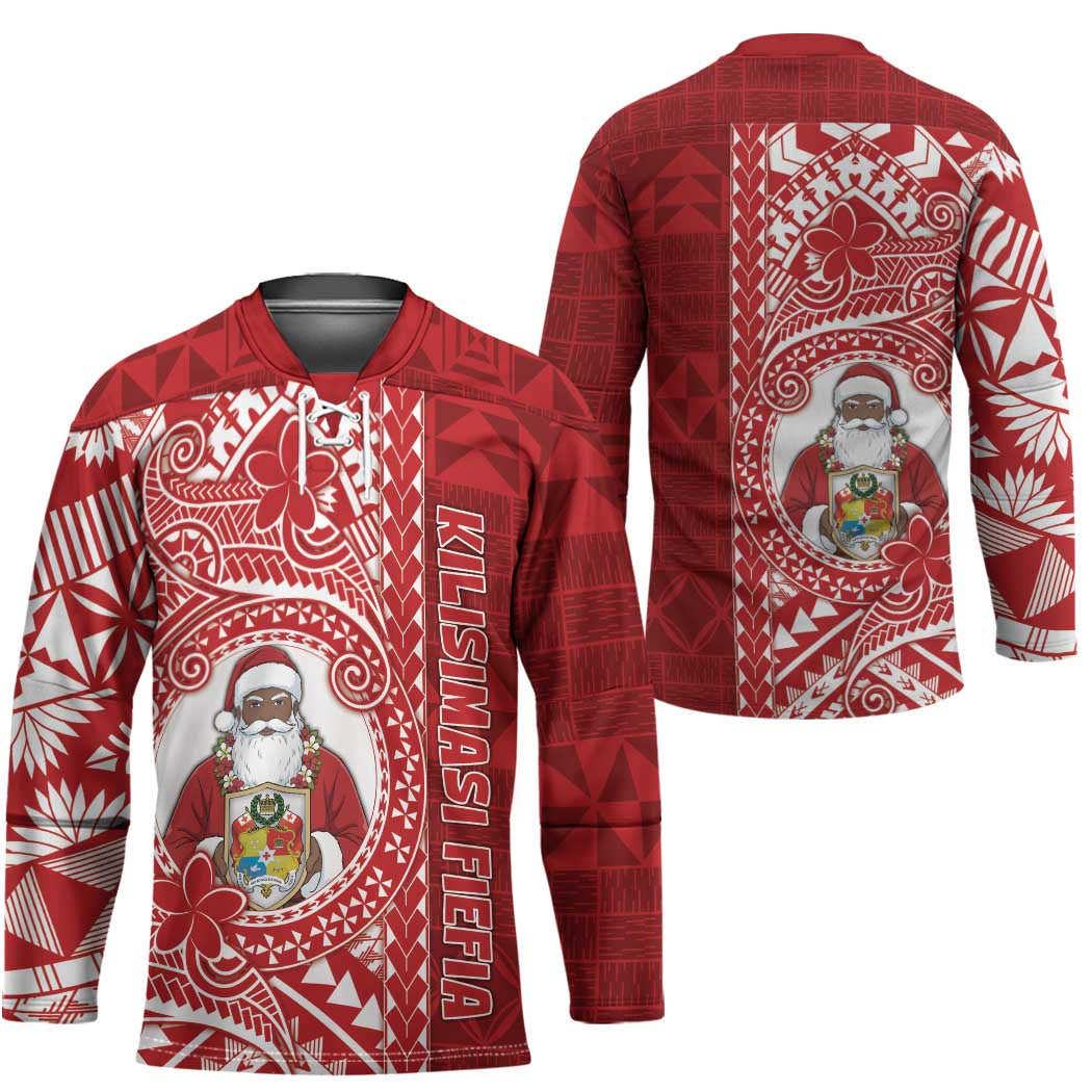 Tonga Christmas Hockey Jersey Kilisimasi Fiefia - Polynesian Pride