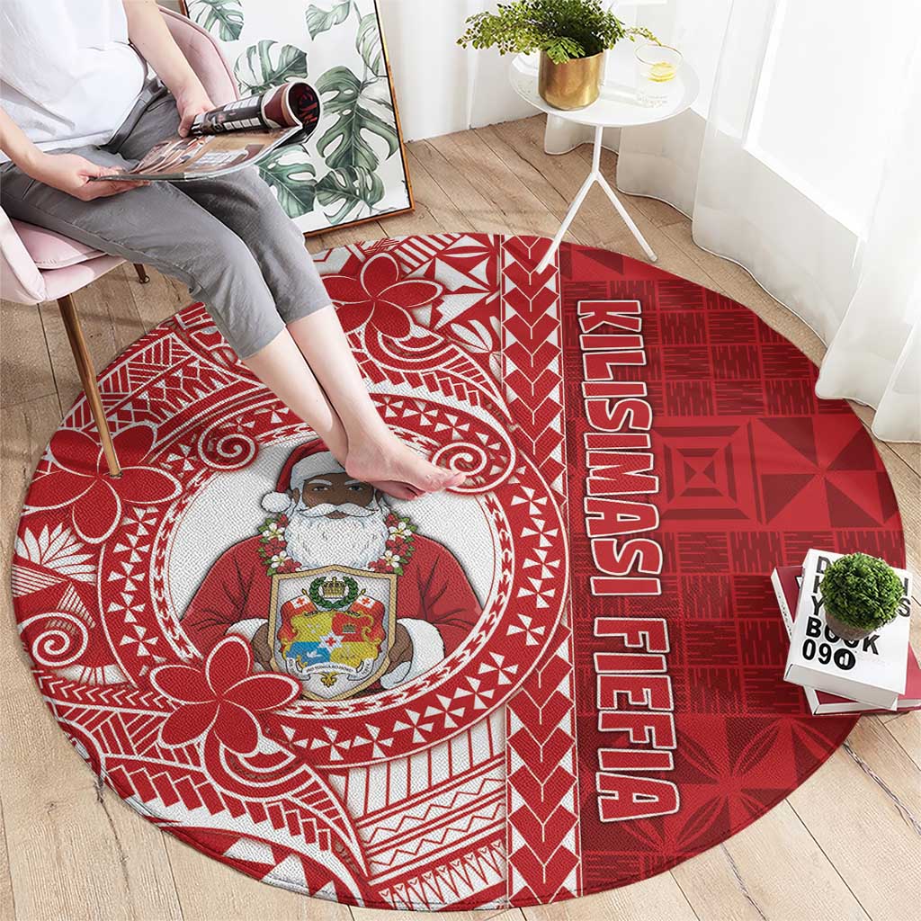 Tonga Christmas Round Carpet Kilisimasi Fiefia DT05 - Polynesian Pride