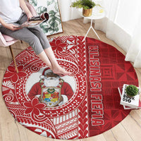 Tonga Christmas Round Carpet Kilisimasi Fiefia DT05 - Polynesian Pride