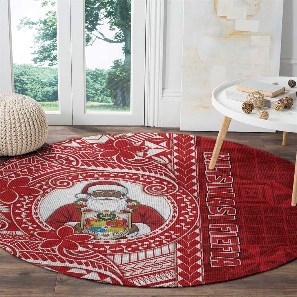 Tonga Christmas Round Carpet Kilisimasi Fiefia DT05 - Polynesian Pride