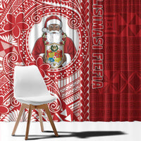 Tonga Christmas Window Curtain Kilisimasi Fiefia DT05 - Polynesian Pride