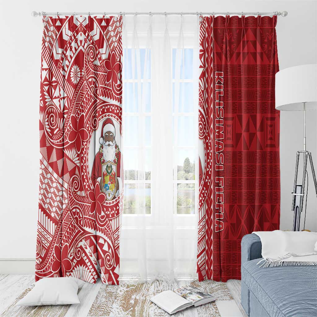 Tonga Christmas Window Curtain Kilisimasi Fiefia DT05 - Polynesian Pride