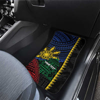 Personalised Philippines Christmas Car Mats Xmas Tree Filipino Tribal Patterns DT05 - Polynesian Pride