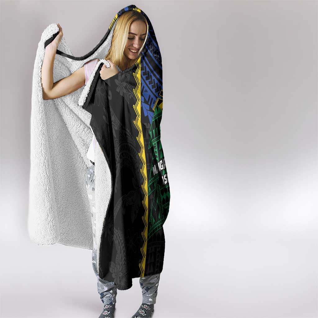 Philippines Christmas Hooded Blanket Xmas Tree Filipino Tribal Patterns DT05 - Polynesian Pride
