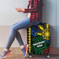 Philippines Christmas Luggage Cover Xmas Tree Filipino Tribal Patterns DT05 - Polynesian Pride