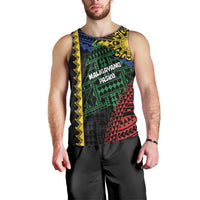 Personalised Philippines Christmas Men Tank Top Xmas Tree Filipino Tribal Patterns DT05 - Polynesian Pride