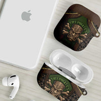 Hawaii Tiki Pirates AirPods Case Kakau Pattern Polynesian Style