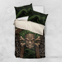 Hawaii Tiki Pirates Bedding Set Kakau Pattern Polynesian Style