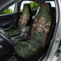 Hawaii Tiki Pirates Car Seat Cover Kakau Pattern Polynesian Style