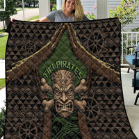 Hawaii Tiki Pirates Quilt Kakau Pattern Polynesian Style