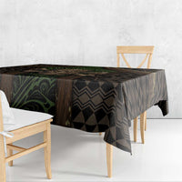 Hawaii Tiki Pirates Tablecloth Kakau Pattern Polynesian Style
