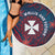 Wallis And Futuna Beach Blanket Hibiscus Polynesian Tribal Pattern