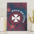 Wallis And Futuna Canvas Wall Art Hibiscus Polynesian Tribal Pattern