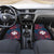 Wallis And Futuna Car Mats Hibiscus Polynesian Tribal Pattern