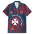 Personalised Wallis And Futuna Family Matching Mermaid Dress and Hawaiian Shirt Hibiscus Polynesian Tribal Pattern