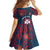 Personalised Wallis And Futuna Family Matching Off The Shoulder Long Sleeve Dress and Hawaiian Shirt Hibiscus Polynesian Tribal Pattern