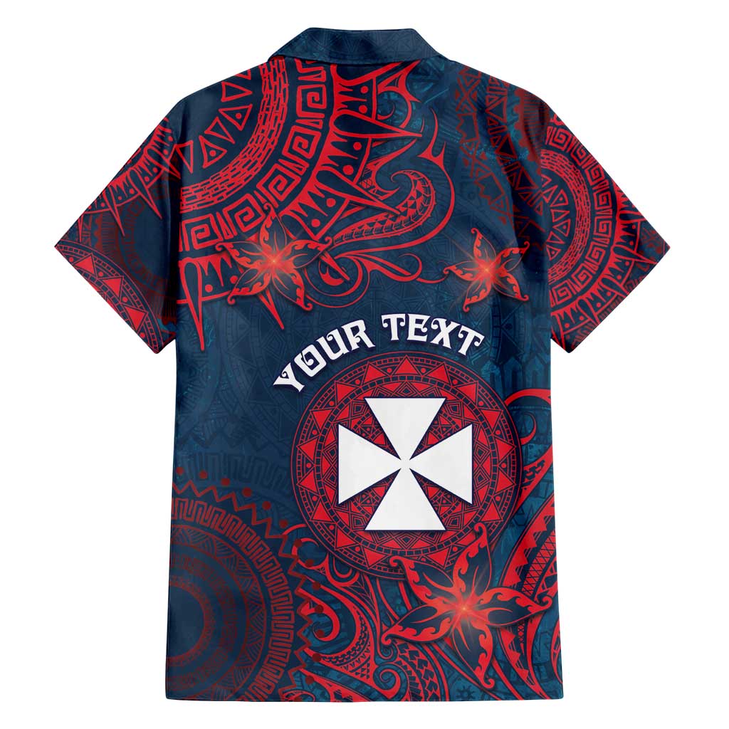 Personalised Wallis And Futuna Family Matching Off Shoulder Maxi Dress and Hawaiian Shirt Hibiscus Polynesian Tribal Pattern DT05 - Polynesian Pride