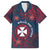 Personalised Wallis And Futuna Family Matching Summer Maxi Dress and Hawaiian Shirt Hibiscus Polynesian Tribal Pattern