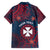 Personalised Wallis And Futuna Hawaiian Shirt Hibiscus Polynesian Tribal Pattern