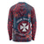 Personalised Wallis And Futuna Long Sleeve Shirt Hibiscus Polynesian Tribal Pattern