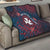 Wallis And Futuna Quilt Hibiscus Polynesian Tribal Pattern